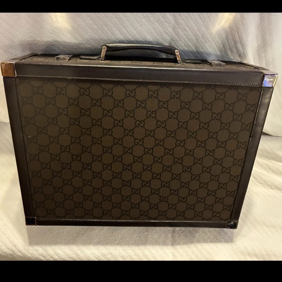 Gucci Monogram Briefcase - Picture 1 of 14
